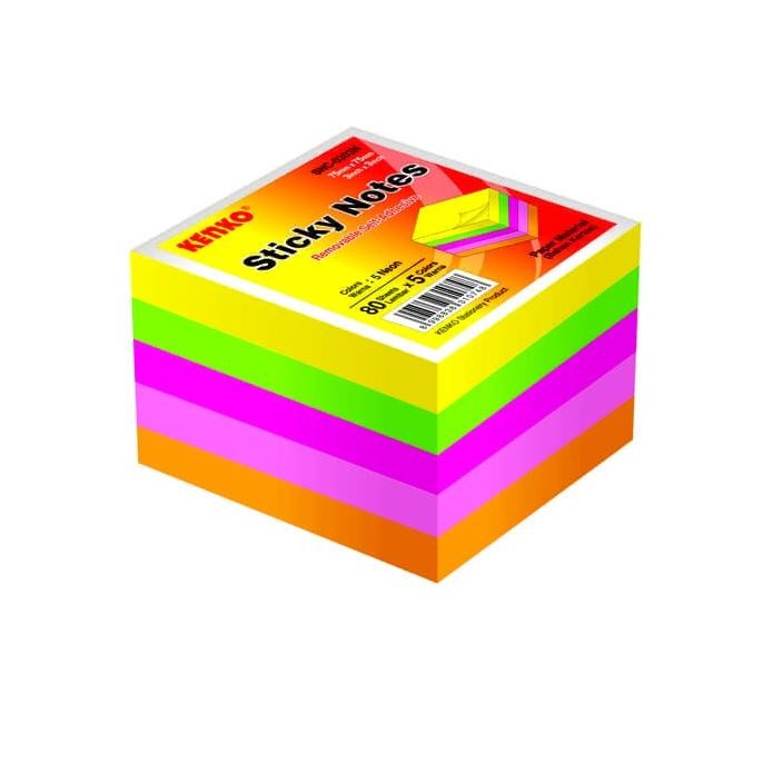 

JH8 JOYKO STICKY NOTES 5 WARNA WARNA WARNI 75MM X 75MM SNC 0303N MEMO NOTE