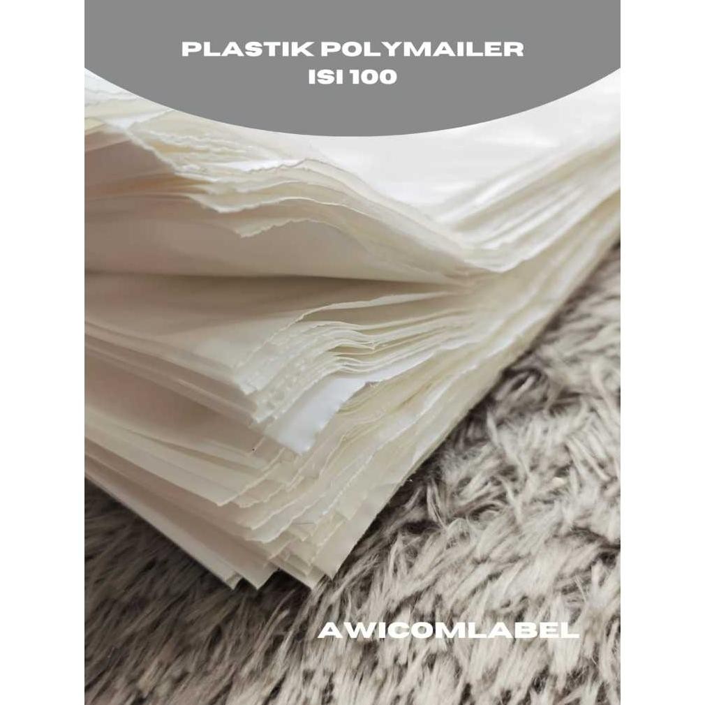 

JH8 35x50 POLYMAILER PUTIH Plastik Packing ukuran 35 x 50 cm isi 100