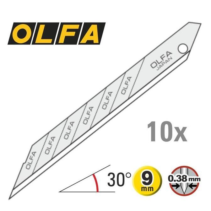 

ready !!! Refill Isi Cuter 9mm Spare Blade for graphic cutter SAB-10 OLFA