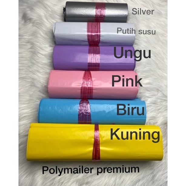 

JH8 PLASTIK POLYMAILER 25x40 WARNA PREMIUM isi 100 tebal 0.6 mc