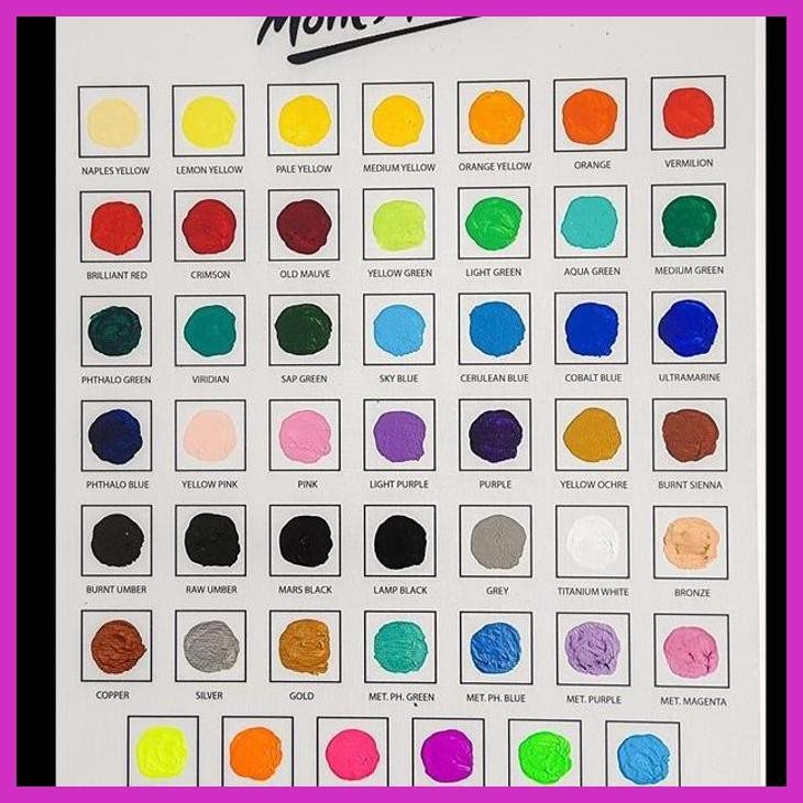 

( SEKOLAH / LUKIS ) READY MONT MARTE ACRYLIC SIGNATURE 100ML | CAT AKRILIK (SENI / MENGGAMBAR / ART / KERAJINAN ) PACKING AMAN