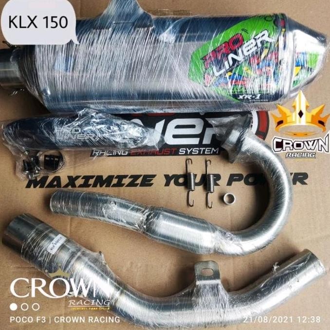 Knalpot Proliner XR1 SS KLX 150 / CRF 150 Bore Up 200cc Motorcycle Motor terlaris