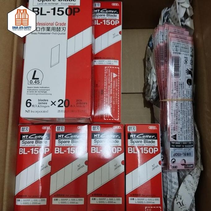 

ready !!! Refill Cutter NT BL-150P | Spare Blade NT Cutter BL-150P