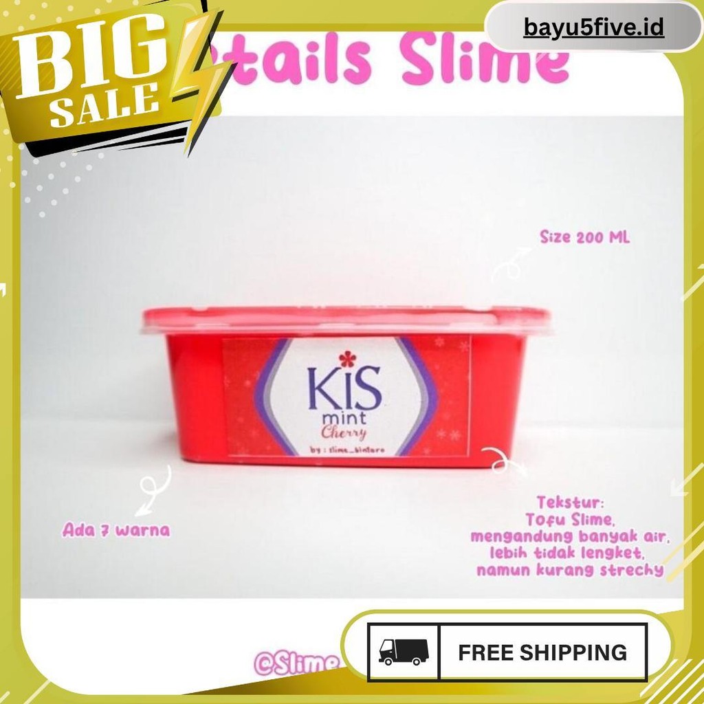 Candy Slime By Slime Bintaro || Tofu Slime || Slime Termurah | || Slime Berkualitas Flash Sale