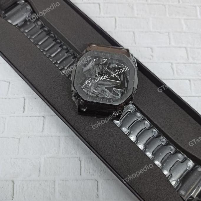 new  bnb metal bezel n bracelet g-shock gshock dw 5600/dw5600/gwb5600