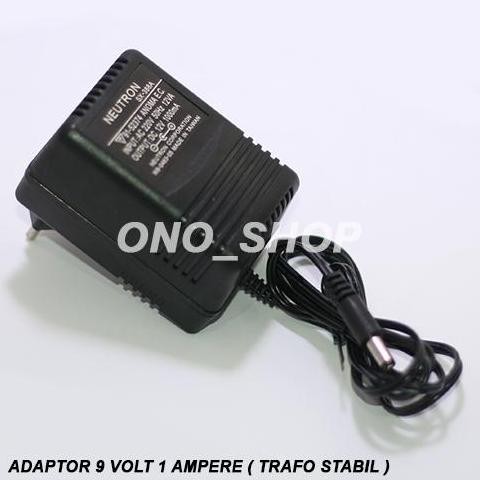 Adaptor 9 Volt 1 Ampere