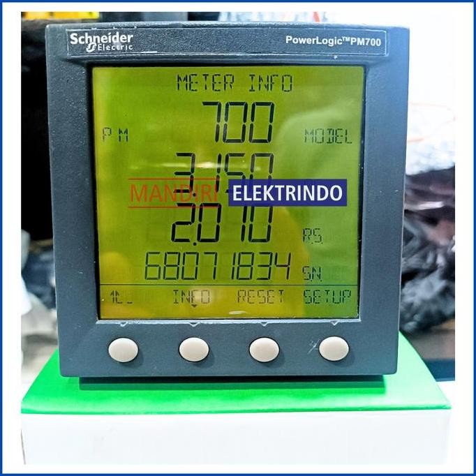 Schneider Power Meter Pm 700 /  Power Logic Pm 700