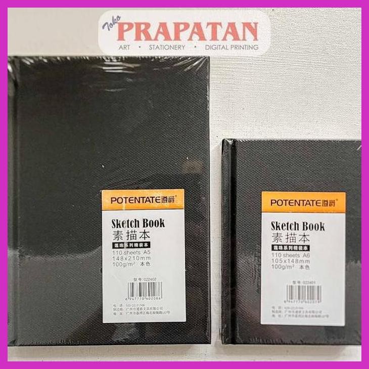 

( SEKOLAH / LUKIS ) DISCOUNT POTENTATE SKETCH BOOK HARD COVER A5 402 (SENI / MENGGAMBAR / ART / KERAJINAN ) PACKING AMAN