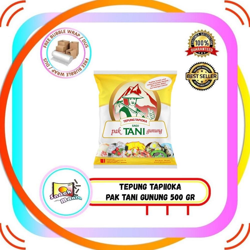

Promo Tepung Sagu Tapioka Kanji Pak Tani Gunung ~ 500 Gr