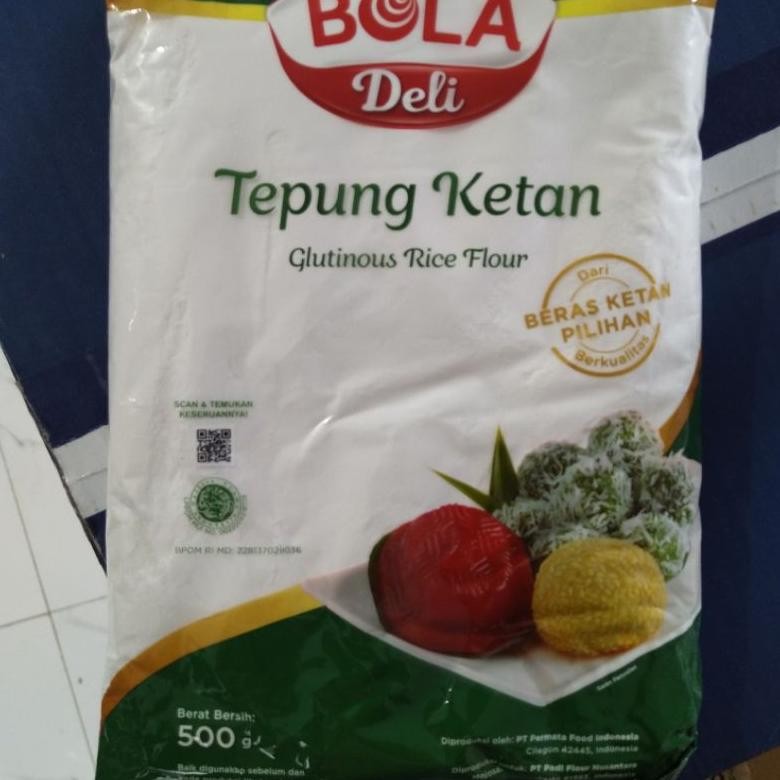 

Promo Tepung Ketan Putih Bola Deli 500Gr