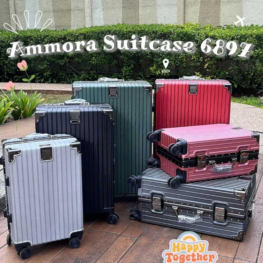 Amora Suitcase Ringan Koper 20 inch Kabin Bagasi / Koper 24 inch 28 inch Jumbo / Koper Travel Non Zi