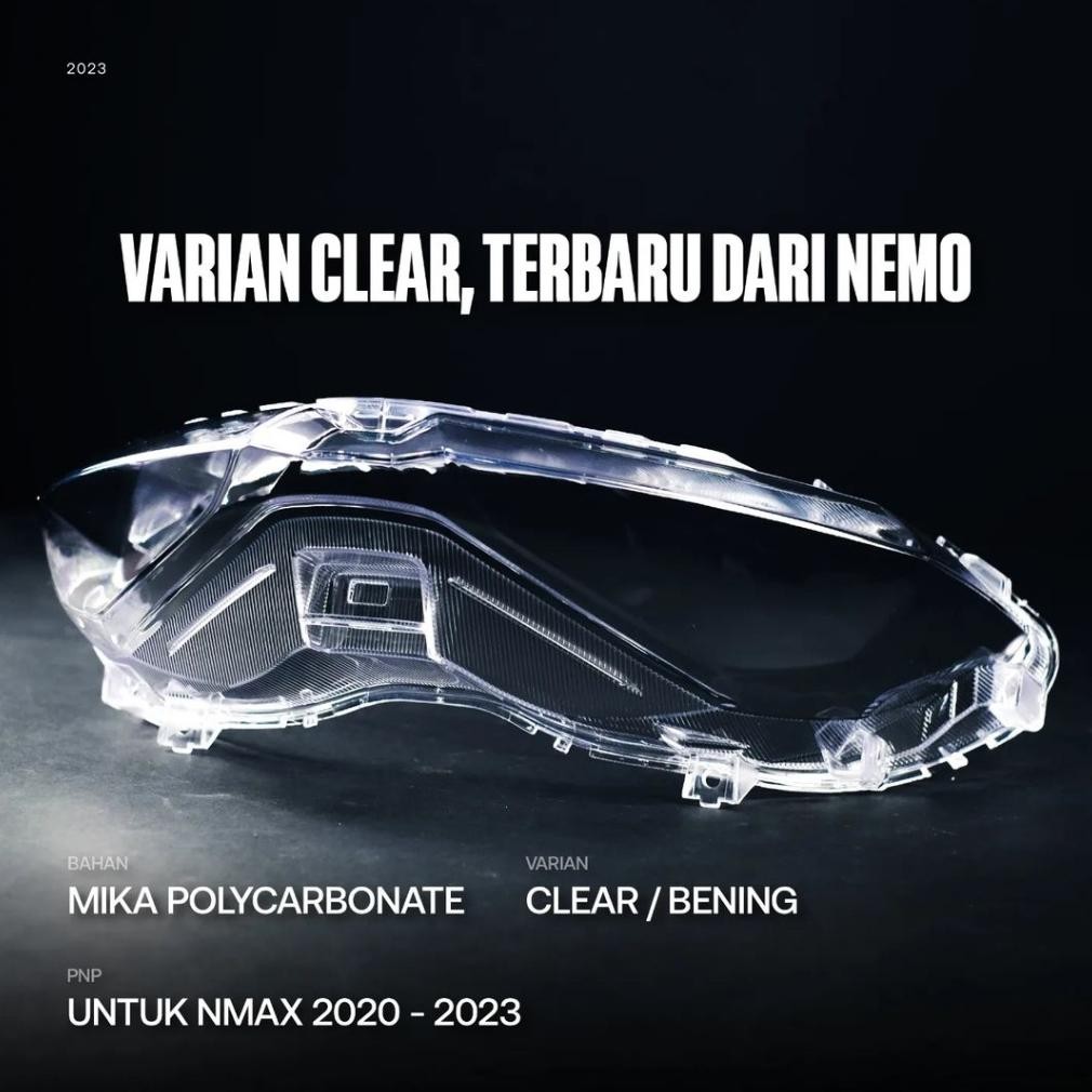 Mika lampu stop nmax new 2020 clear / bening mika lampu belakang nmax new bening