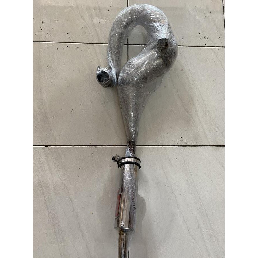 Knalpot Vespa Racing DRC Victory all / semua motor (buang kanan) terlaris