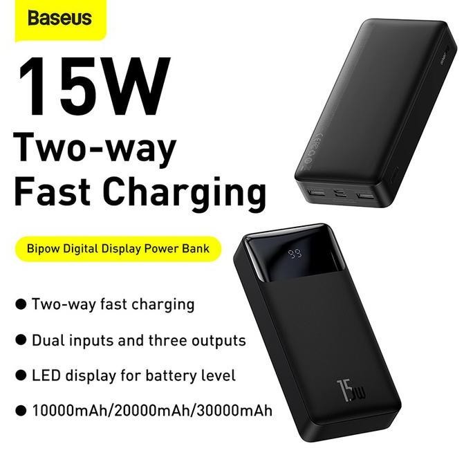Baseus Bipow Powerbank Digital Display 20000Mah 15W