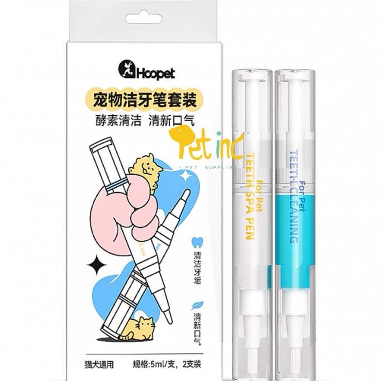 Hoopet teeth cleaning plaque and spa pen (membersihkan karang gigi) AST