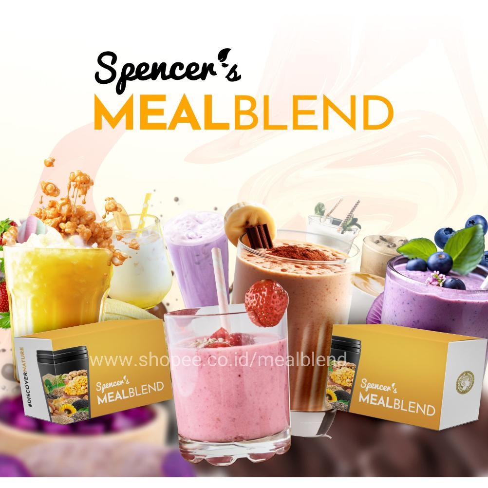 

gh-67 ghs-55 Spencer Meal Blend Sachet Meal Replacement Langsing Sehat Spencers Berkualitas Murah