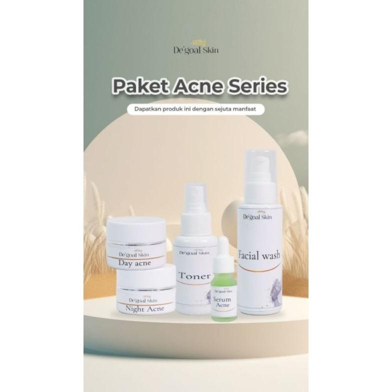 PAKET SKINCARE WHITENING DE GOAL