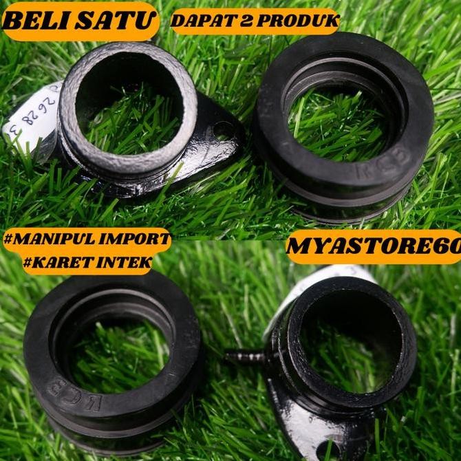 MANIPUL INTEK MANIPOL KARET MANIFOLD INTAKE KARET SAMBUNGAN KARBU PE PWK 26 28 30 SATRIA FU SATRIA F