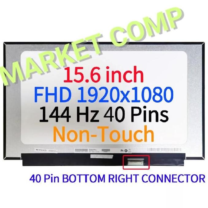 Layar Laptop Gaming Led Lcd Axioo Pongo 760 960 Rtx4060 Fhd 1080 144Hz New Stok