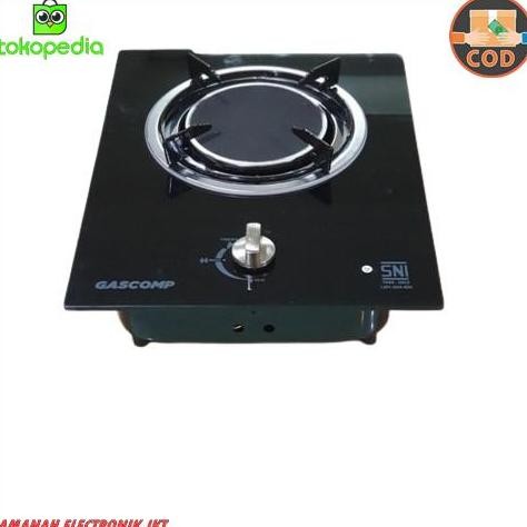 Murah Kompor Kaca Tanam 1 Tungku Bara / Kompor Gas Kaca Tanam 1 Tungku Infra