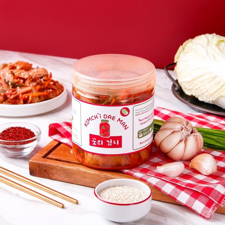 

Kimchi Sawi Segar 500 Gr Halal Asli Korea