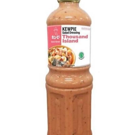 

W2Fit Kewpie Thousand Island 1 Liter Salad Dressing Saus Siram Khas Jepang