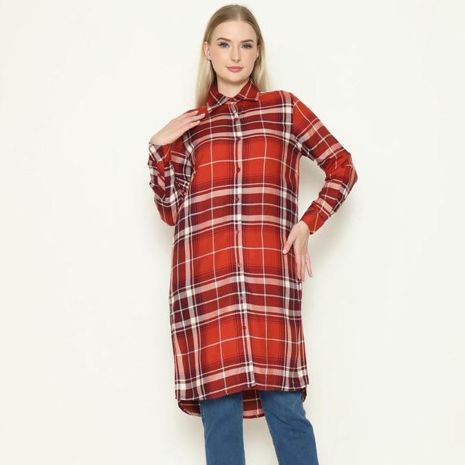 Rodeo - Tunik Wanita - Sreya Tunik - Terracota