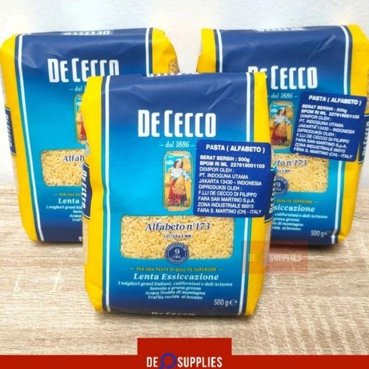 

De Cecco Alfabeto No.173 Gr Pasta Alfabet For Soup Italy