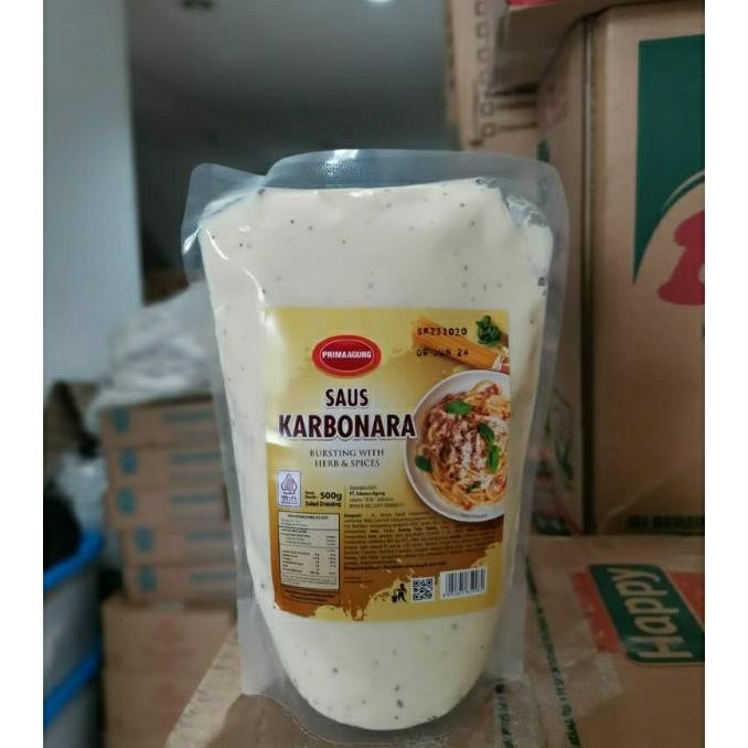 

Prima Agung Saus Carbonara Sauce Spaghetti Gr Pouch