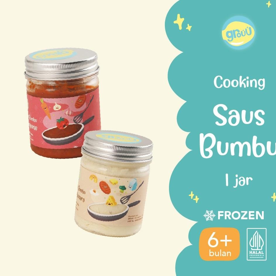 

Grouu Bumbu Saus Masak Mpasi Carbonara Bolognese Alami No Msg