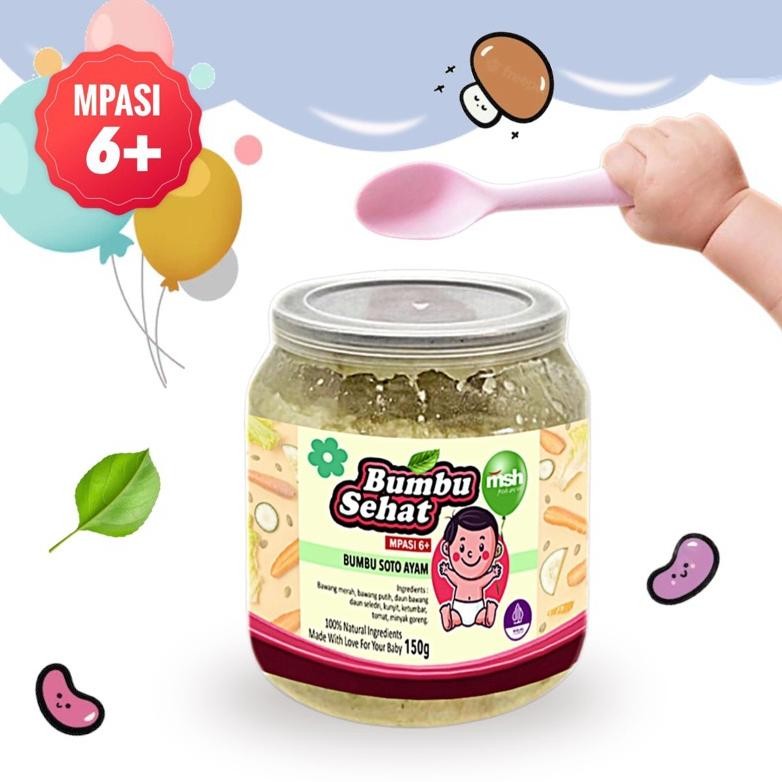 

TERLARIS MSH MPASI 6+ Bumbu Soto Ayam Siap kirim
