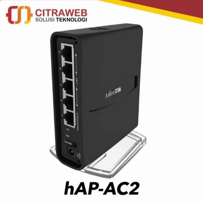 Mikrotik Rbd52G-5Hacd2Hnd-Tc Hap-Ac2 Wireless Router Indoor Rbd52G New Stok