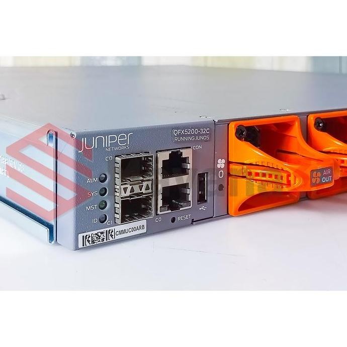 Switch Juniper Qfx5200 Series Qfx5200-32C-Afo 32 Port 100Gb Qsfp28 New Stok