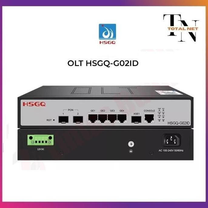 Hsgq-G02Id Olt Gpon 2 Ports Olt Mini New Stok