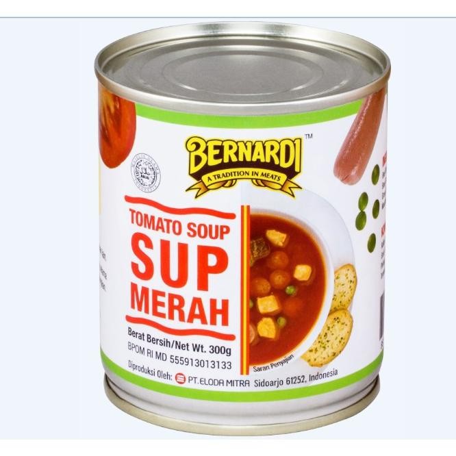 

TERMURAH Bernardi Sup Merah 300 Gr Siap kirim