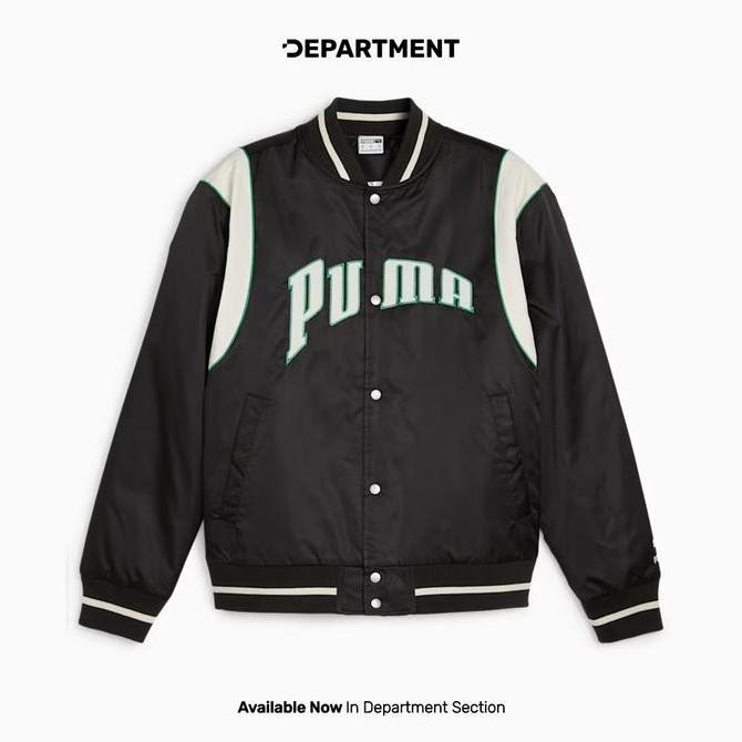 Jaket Pria Puma Team Varsity 62369101 Original Co