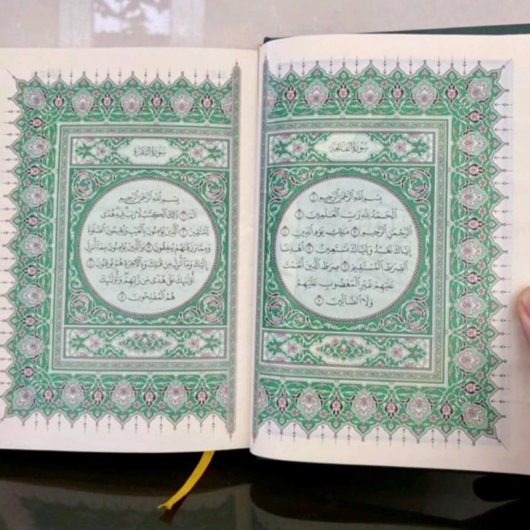 JH8 Mushaf madinah ukuran sedang A5, asli cetakan Madinah