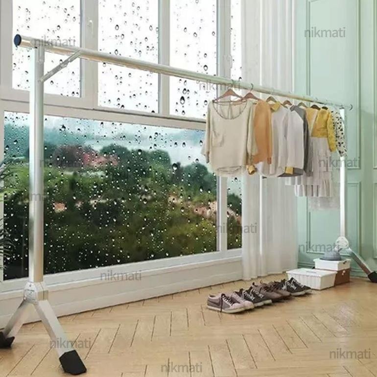 Jemuran Baju Stainless Steel/Jemuran Baju Lipat /Jemuran Baju Lipat Stainless Steel/Jemuran Pakaian