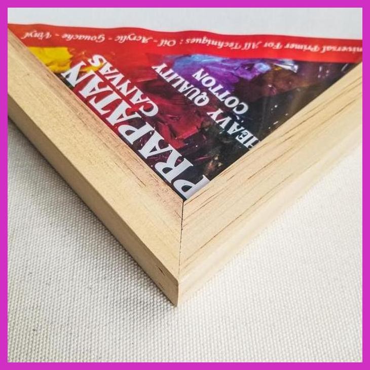 

( SEKOLAH / LUKIS ) PROMO FRAME KAYU KANVAS 30X40CM / FRAME LUAR KANVAS / BINGKAI KANVAS (SENI / MENGGAMBAR / ART / KERAJINAN ) PRIVASI AMAN
