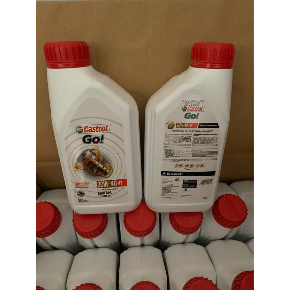 Ogs Castrol Go 800Ml Oli Mesin Motor Transmisi Manual