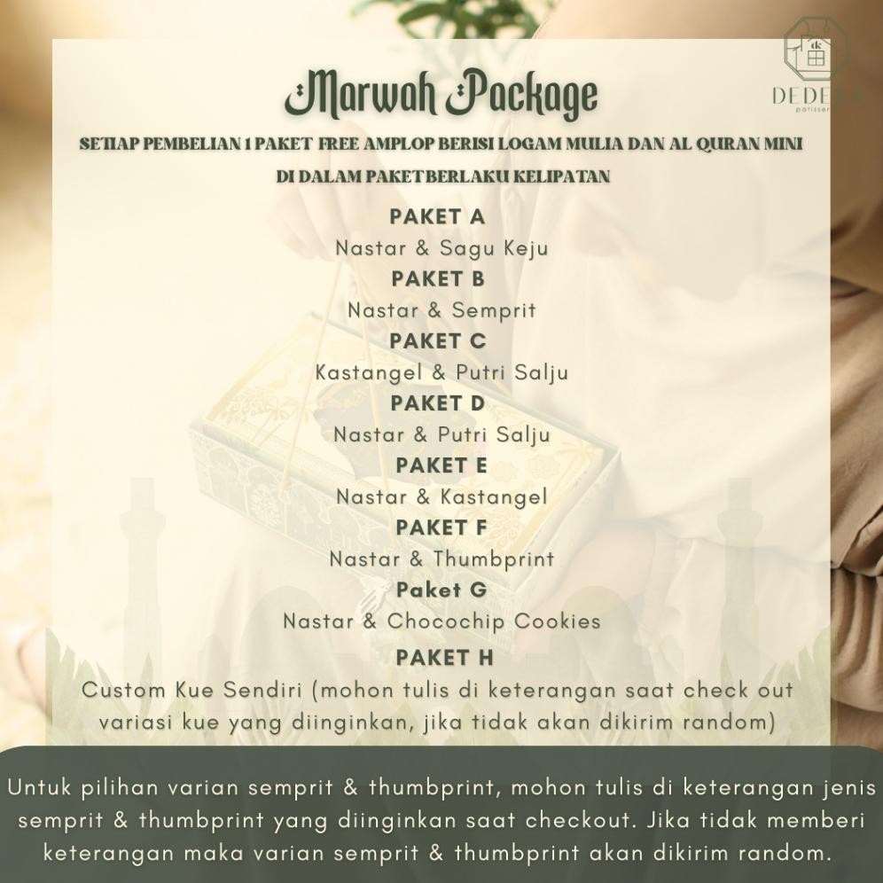 

TY69 KOE-1116 Hampers Lebaran Premium Gift (toples 250gr)/Marwah Package/Ramadhan Hampers Termurah Original