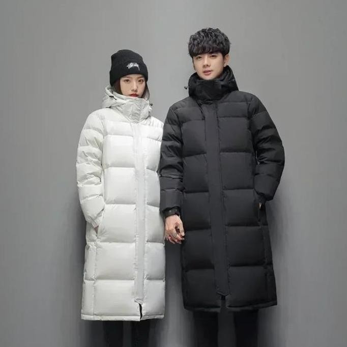 Jaket  Long Coat Winter Hoodie Pria Wanita Musim Dingin Big Size S-8Xl Co