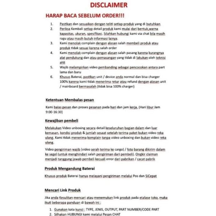 Baterai Original Laptop Hp Hs04 Hstnn-Lb6V Hstnn-Lb6U Hstnn-Ib7B New Stok