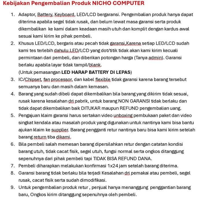 Keyboard Wearnes Quadra Ci-1422, Zyrex C4801, W243Hu, Wt4820, Lw4343 New Stok