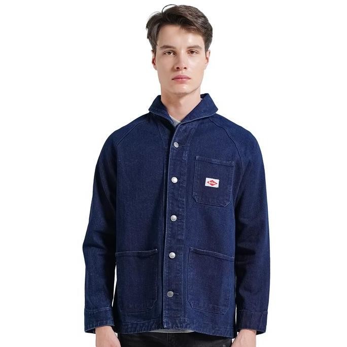 Lee Cooper Long Jacket Knox Rinse Blue Co
