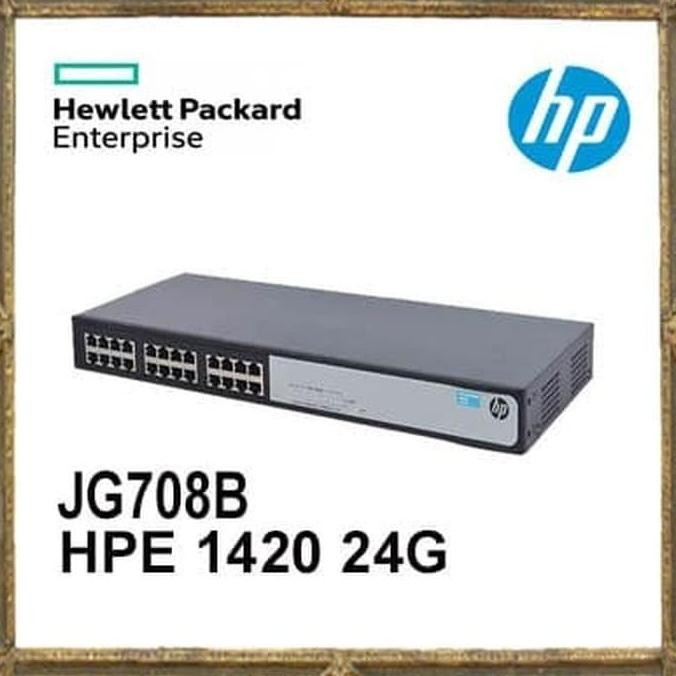 Hp Jg708B 1420-24G-R 24 Port Gigabit Switch Rackmount New Stok