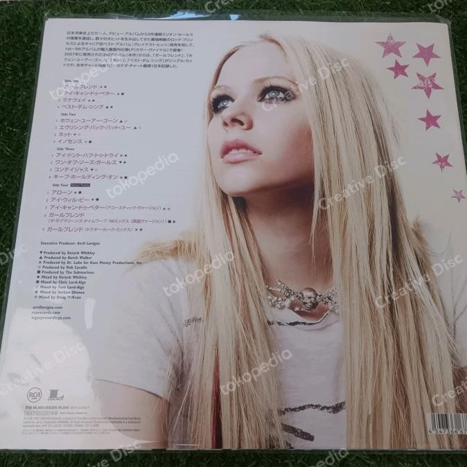 Diskon Vinyl Avril Lavigne The Best Damn Thing Lp Piringan Hitam Japan