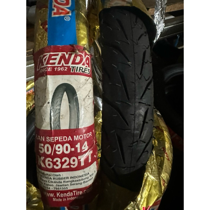 CUCI GUDANG BAN LUAR MOTOR CACING RING 14 MATIC 50/90-14