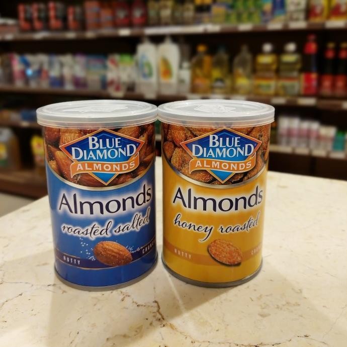 

blue diamond roasted almond - 130 gram termurah