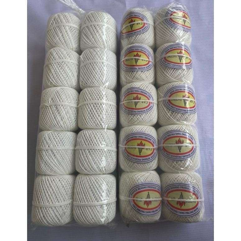 Terlaris 10 Roll Benang Jagung Besar Benang Kasur Merk Jagung 1 Pak Isi Lebih Banyak Dan Besar